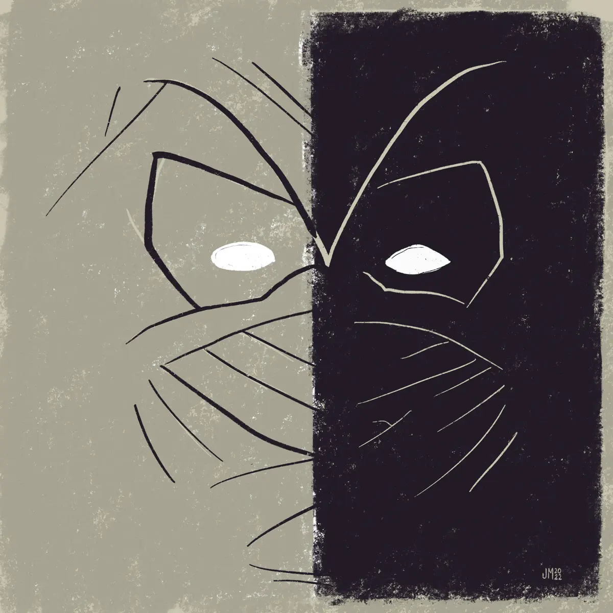 Illustration of Moon Knight