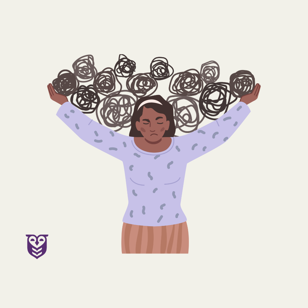 Women tries to hold it all together, but she is suffering silently from ADHD.