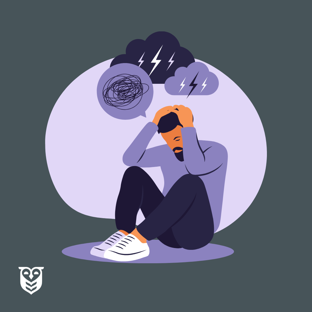 Depressed person having a hard time because medication isn't working and so he's considering TMS.