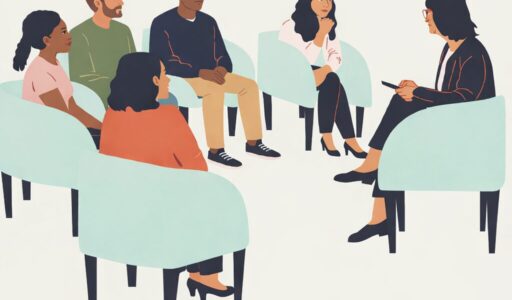 IOP group therapy for a diverse group of people wanting intensive outpatient programs for mental health care
