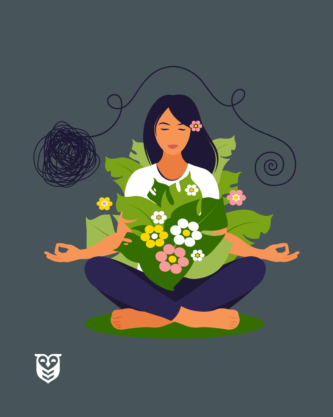 Depressed woman experiences a new hope because of ketamine treatment. 