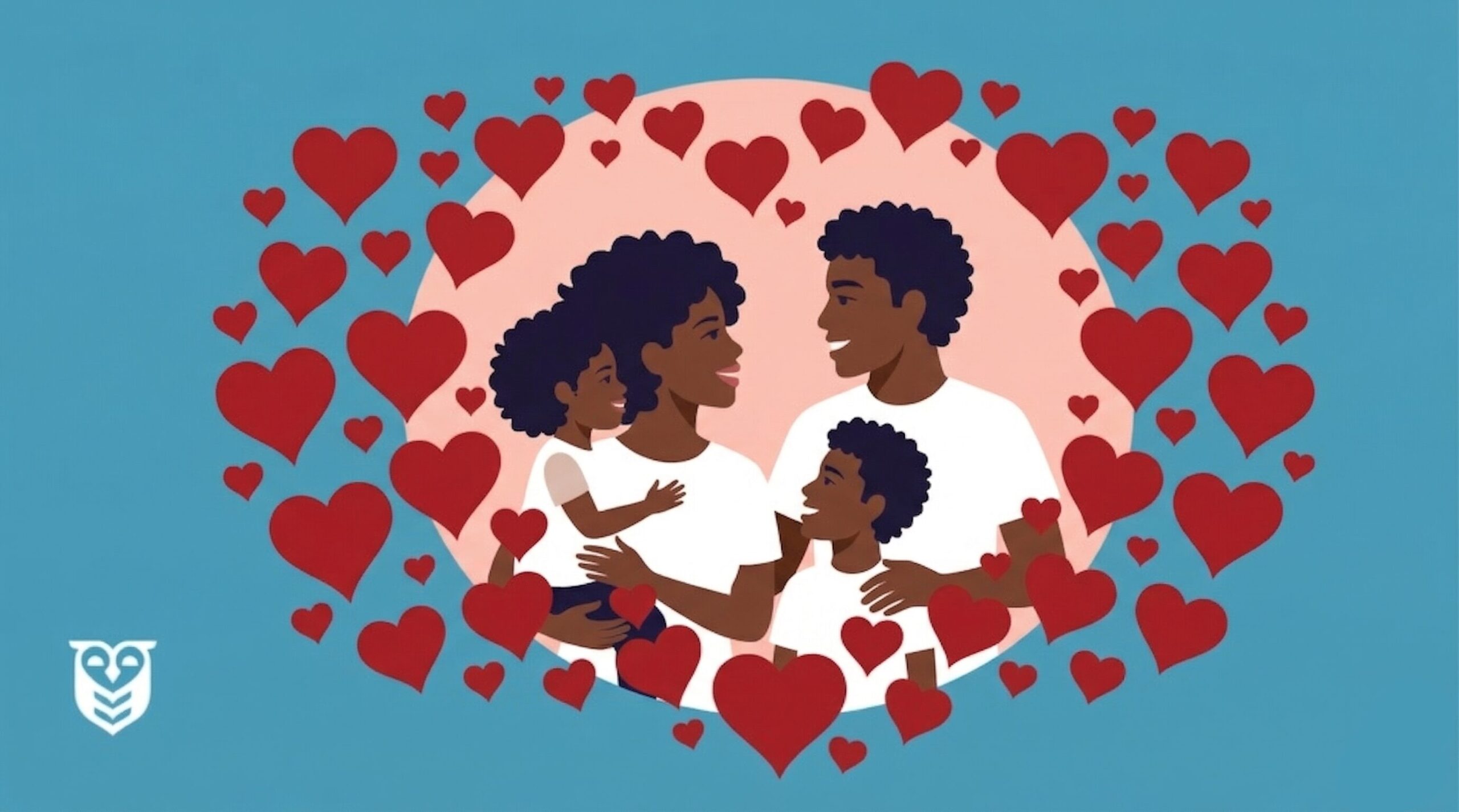 A family is happier after working with a family therapist.