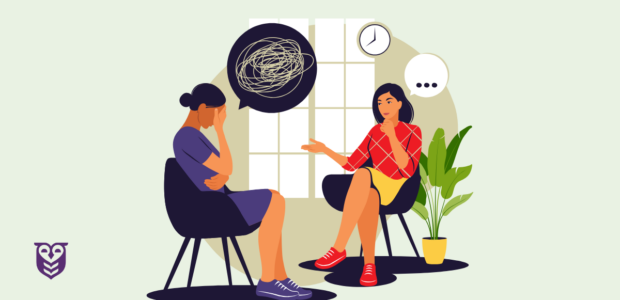 A woman struggling with depression benefits from medication management.